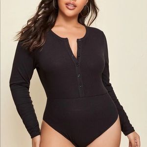 Basic Black Bodysuit